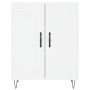 Tall white plywood sideboard 69.5x34x180 cm by vidaXL, Sideboards - Ref: Foro24-3189949, Price: 150,42 €, Discount: %