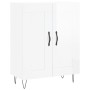 High glossy white plywood sideboard 69.5x34x180 cm by vidaXL, Sideboards - Ref: Foro24-3189951, Price: 127,99 €, Discount: %