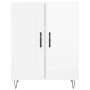 High glossy white plywood sideboard 69.5x34x180 cm by vidaXL, Sideboards - Ref: Foro24-3189951, Price: 127,99 €, Discount: %