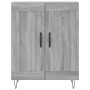 High sideboard sonoma gray plywood 69.5x34x180 cm by vidaXL, Sideboards - Ref: Foro24-3189955, Price: 126,94 €, Discount: %