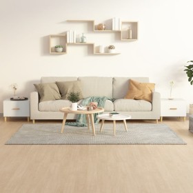 2 white engineered wood coffee tables 50x50x40 cm by vidaXL, Coffee table - Ref: Foro24-812709, Price: 54,99 €, Discount: %