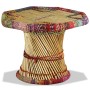 Mesa de centro de bambú con detalles chindi multicolor de vidaXL, Mesas de centro - Ref: Foro24-244214, Precio: 94,26 €, Desc...