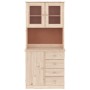 Aparador alto ALTA madera maciza de pino 77x35x165 cm de vidaXL, Aparadores - Ref: Foro24-3187771, Precio: 250,70 €, Descuent...