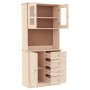 Aparador alto ALTA madera maciza de pino 77x35x165 cm de vidaXL, Aparadores - Ref: Foro24-3187771, Precio: 250,70 €, Descuent...