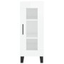 High glossy white plywood sideboard 34.5x34x180 cm by vidaXL, Sideboards - Ref: Foro24-3189919, Price: 100,12 €, Discount: %