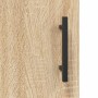 Aparador de madera contrachapada roble Sonoma 34,5x34x180 cm de vidaXL, Aparadores - Ref: Foro24-3189920, Precio: 95,90 €, De...