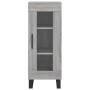 Aparador alto madera contrachapada gris Sonoma 34,5x34x180 cm de vidaXL, Aparadores - Ref: Foro24-3189923, Precio: 94,99 €, D...