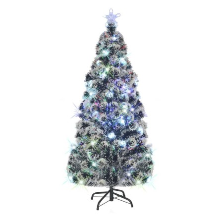 Künstlicher Weihnachtsbaum mit Ständer/LED 180 cm Glasfaser von vidaXL, Weihnachtsbäume - Ref: Foro24-242427, Preis: 83,11 €,...