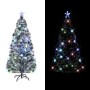 Artificial Christmas tree with stand/LED 180 cm fiber optic by vidaXL, Christmas trees - Ref: Foro24-242427, Price: 87,19 €, ...