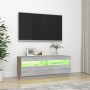 TV cabinet with LED lights Sonoma gray 100x35x40 cm by vidaXL, TV Furniture - Ref: Foro24-815721, Price: 57,78 €, Discount: %