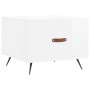 Coffee table 2 pcs glossy white engineered wood 50x50x40cm by vidaXL, Coffee table - Ref: Foro24-829337, Price: 70,28 €, Disc...