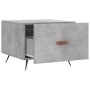 Mesa de centro 2 uds madera ingeniería gris hormigón 50x50x40cm de vidaXL, Mesas de centro - Ref: Foro24-829341, Precio: 66,2...