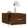 Coffee tables 2 pcs oak brown engineered wood 50x50x40cm by vidaXL, Coffee table - Ref: Foro24-829379, Price: 69,99 €, Discou...