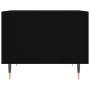 Mesas de centro 2 uds madera de ingeniería negro 50x50x40 cm de vidaXL, Mesas de centro - Ref: Foro24-829351, Precio: 65,65 €...