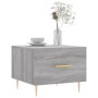 Coffee tables 2 units Sonoma gray engineered wood 50x50x40 cm by vidaXL, Coffee table - Ref: Foro24-829377, Price: 66,30 €, D...