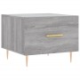 Coffee tables 2 units Sonoma gray engineered wood 50x50x40 cm by vidaXL, Coffee table - Ref: Foro24-829377, Price: 66,30 €, D...