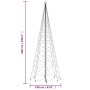 Christmas tree with metal pole 1400 colorful LEDs 5 m by vidaXL, Christmas trees - Ref: Foro24-328638, Price: 123,99 €, Disco...