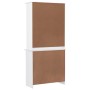 Aparador alto ALTA madera maciza de pino blanco 77x35x165 cm de vidaXL, Aparadores - Ref: Foro24-3187772, Precio: 252,33 €, D...