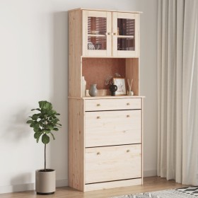 ALTA tall sideboard solid pine wood 77x35x188 cm by vidaXL, Sideboards - Ref: Foro24-3187777, Price: 274,69 €, Discount: %