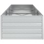 Arriate de acero galvanizado plateado 240x80x45 cm de vidaXL, Maceteros y jardineras - Ref: Foro24-316888, Precio: 49,04 €, D...