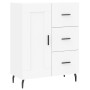 Tall white plywood sideboard 69.5x34x180 cm by vidaXL, Sideboards - Ref: Foro24-3200017, Price: 170,50 €, Discount: %