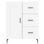 Aparador alto madera contrachapada blanco 69,5x34x180 cm de vidaXL, Aparadores - Ref: Foro24-3200017, Precio: 170,50 €, Descu...