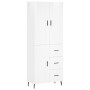 High glossy white plywood sideboard 69.5x34x180 cm by vidaXL, Sideboards - Ref: Foro24-3200019, Price: 171,99 €, Discount: %