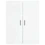 High glossy white plywood sideboard 69.5x34x180 cm by vidaXL, Sideboards - Ref: Foro24-3200019, Price: 171,99 €, Discount: %