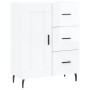 High glossy white plywood sideboard 69.5x34x180 cm by vidaXL, Sideboards - Ref: Foro24-3200019, Price: 171,99 €, Discount: %