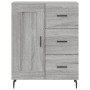 Aparador alto madera contrachapada gris sonoma 69,5x34x180 cm de vidaXL, Aparadores - Ref: Foro24-3200023, Precio: 162,14 €, ...