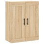 Aparador alto madera contrachapada color roble 69,5x34x180 cm de vidaXL, Aparadores - Ref: Foro24-3200028, Precio: 172,76 €, ...