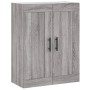 Aparador alto madera contrachapada gris sonoma 69,5x34x180 cm de vidaXL, Aparadores - Ref: Foro24-3200031, Precio: 169,99 €, ...