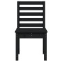 Garden chairs 2 pcs solid black pine wood 50x48x91.5 cm by vidaXL, Garden chairs - Ref: Foro24-824029, Price: 83,99 €, Discou...