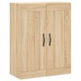 Aparador alto madera contrachapada color roble 69,5x34x180 cm de vidaXL, Aparadores - Ref: Foro24-3199780, Precio: 150,32 €, ...