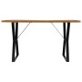 Mesa de comedor de madera maciza reciclada 140x80x76 cm de vidaXL, Mesas de cocina y de comedor - Ref: Foro24-247948, Precio:...