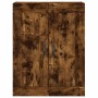 Aparador alto madera contrachapada roble ahumado 69,5x34x180 cm de vidaXL, Aparadores - Ref: Foro24-3199782, Precio: 149,86 €...