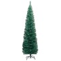 Slim artificial Christmas tree and green PVC stand 240 cm by vidaXL, Christmas trees - Ref: Foro24-320952, Price: 86,44 €, Di...