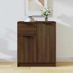 Brown oak plywood sideboard 60x30x70 cm by vidaXL, Sideboards - Ref: Foro24-816999, Price: 62,90 €, Discount: %