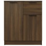 Aparador de madera contrachapada roble marrón 60x30x70 cm de vidaXL, Aparadores - Ref: Foro24-816999, Precio: 62,99 €, Descue...