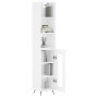 High glossy white plywood sideboard 34.5x34x180 cm by vidaXL, Sideboards - Ref: Foro24-3189863, Price: 93,48 €, Discount: %