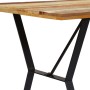 Mesa de comedor de madera maciza reciclada 140x80x76 cm de vidaXL, Mesas de cocina y de comedor - Ref: Foro24-247948, Precio:...