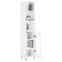 Tall white plywood sideboard 34.5x34x180 cm by vidaXL, Sideboards - Ref: Foro24-3189869, Price: 86,10 €, Discount: %