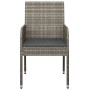 Garden chairs with cushions 4 units gray synthetic rattan by vidaXL, Garden chairs - Ref: Foro24-319888, Price: 193,99 €, Dis...