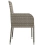 Garden chairs with cushions 4 units gray synthetic rattan by vidaXL, Garden chairs - Ref: Foro24-319888, Price: 193,99 €, Dis...