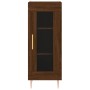 Aparador alto madera contrachapada roble marrón 34,5x34x180 cm de vidaXL, Aparadores - Ref: Foro24-3189884, Precio: 86,96 €, ...