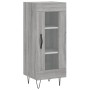 Tall gray Sonoma plywood sideboard 34.5x34x180 cm by vidaXL, Sideboards - Ref: Foro24-3189891, Price: 85,99 €, Discount: %