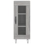 Tall gray Sonoma plywood sideboard 34.5x34x180 cm by vidaXL, Sideboards - Ref: Foro24-3189891, Price: 85,99 €, Discount: %