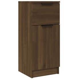 Brown oak plywood sideboard 30x30x70 cm by vidaXL, Sideboards - Ref: Foro24-817004, Price: 52,34 €, Discount: %