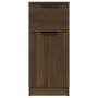 Aparador madera contrachapada color roble marrón 30x30x70 cm de vidaXL, Aparadores - Ref: Foro24-817004, Precio: 52,14 €, Des...