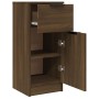 Brown oak plywood sideboard 30x30x70 cm by vidaXL, Sideboards - Ref: Foro24-817004, Price: 49,39 €, Discount: %